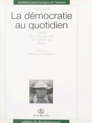 cover image of La démocratie au quotidien